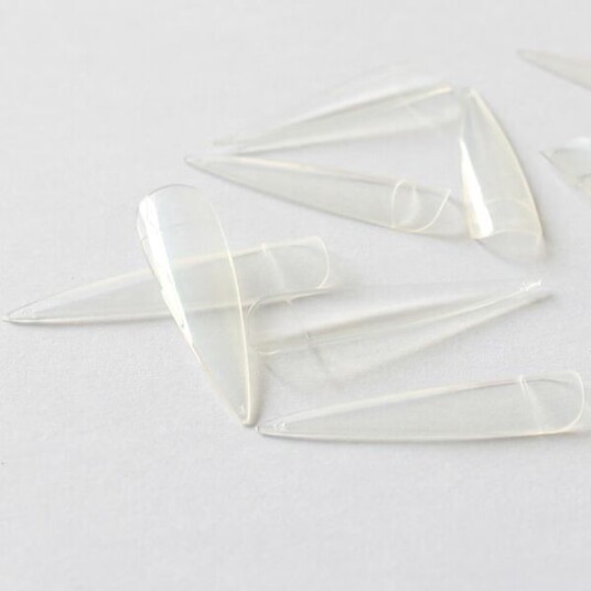 Otego 24st nageltippar stiletto extra lång tippar lösnaglar nageltips