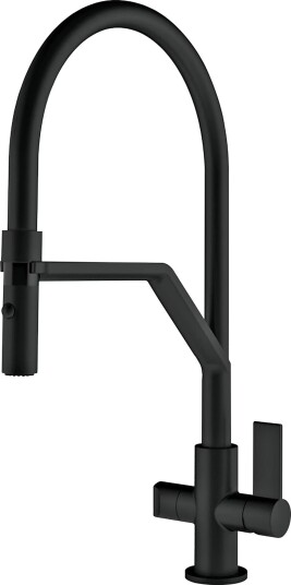 Franke Neptune Semi-Pro blandebatteri med ventil (sort) Franke Neptune Semi-Pro blandebatteri med ventil (sort)