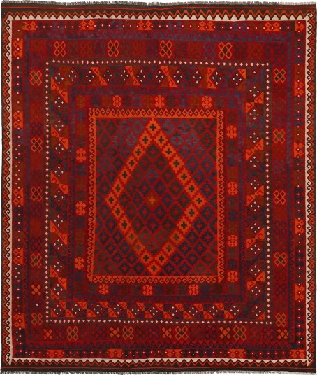 Orientalsk kelimteppe 294 x 253 cm Størrelse: 294 x 253 cm Orientalsk kelimteppe 294 x 253 cm Størrelse: 294 x 253 cm