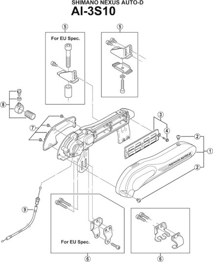 Shimano Magnet Enhet AI-3S10