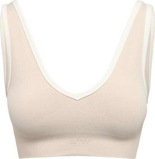 aim´n Shape Seamless Deep Cut Bra   SAND   XL