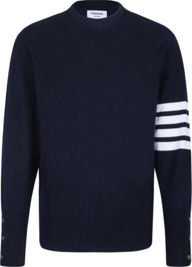 Thom Browne Herre Strikkevarer Blå XL,