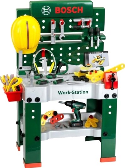 Smoby Bosch Verksted Stor 81 Deler Smoby Bosch Verksted Stor 81 Deler