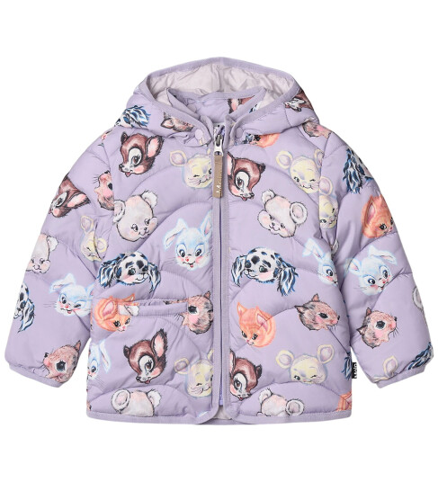 Molo Itty Bitty Purple Harmony Jakke 92 Molo Itty Bitty Purple Harmony Jakke 92