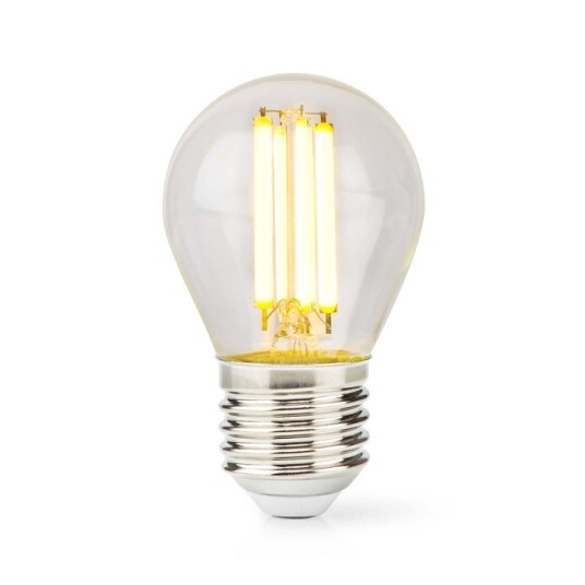 Nedis LED lyspære E27 G45 7 W 806 lm 2700 K Varm Hvit Retro Style 1 stk