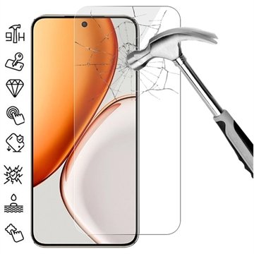 Honor X70 Beskyttelsesglass   9H   Case Friendly   Gjennomsiktig