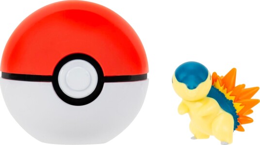 Pokémon Clip N Go Cyndaquil Poke Ball PKW4608 Pokémon Clip N Go Cyndaquil Poke Ball PKW4608