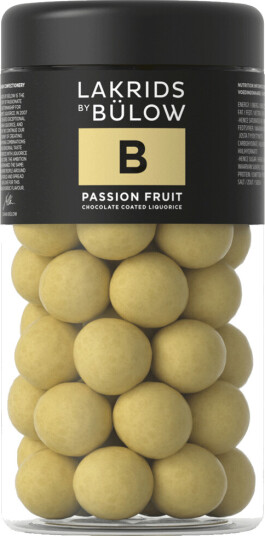 Lakrids By Johan Bülow Passion Fruit B lakris med sjokolade standard 295g