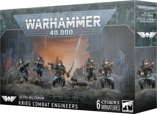 Games Warhammer 40K Krieg Combat Engineers