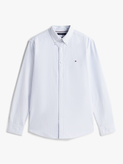 Tommy Hilfiger Heritage Oxford Stripe Regular Fit Shirt Blå S