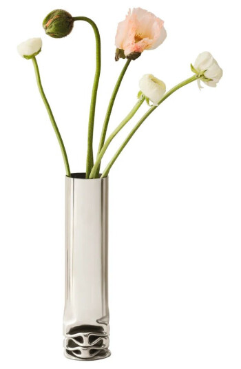 Design House Hydraulic vase 25 cm Stainless steel