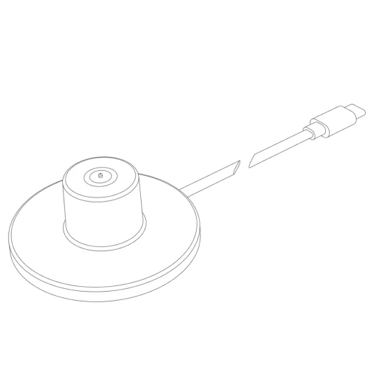 Muuto Ease bærbar lampe ladestasjon Muuto Ease bærbar lampe ladestasjon