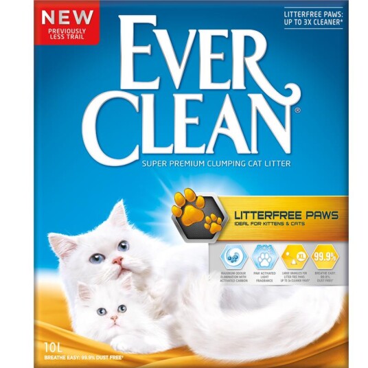 Everclean Ever Clean Litter Free Paws Kattesand 10 L