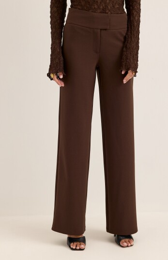 Bubbleroom Soft Suit Wide Trousers