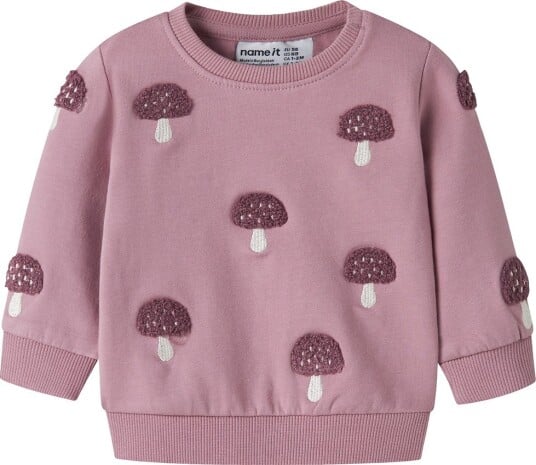Name It Nbfoditte Ls Sweat Bru LILAS 62 Name It Nbfoditte Ls Sweat Bru LILAS 62