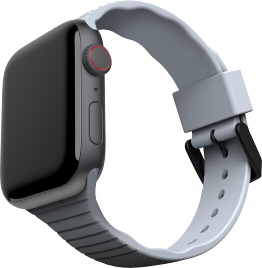 UAG [U] Apple Watch Band 45mm/44mm/42mm, Series 7/6/5/4/3/2/1/SE - Aurora Soft Blue - klokkestropp for smart armbåndsur - antimikrobiell