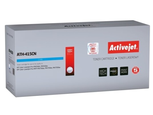 Activejet Ath-415Cn Chip 2100 Sider Cyan 1 Stykker