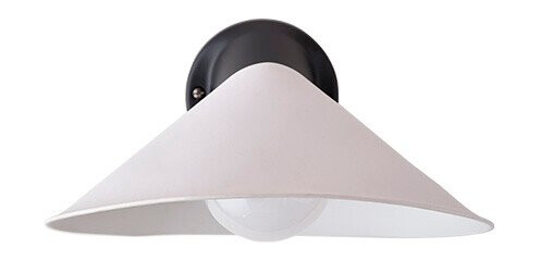 Dcw Plume Vegglampe IP44 Black/Porcelain