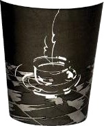 Kaffebæger Pap 25 Cl 8 Oz Ø80 Mm Coffee Cup   50 Stk.