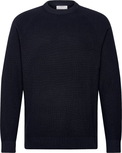 Lindbergh Ribbed L/S O Neck Knitribbed L/S O Neck Knit NAVY M Lindbergh Ribbed L/S O Neck Knitribbed L/S O Neck Knit NAVY M