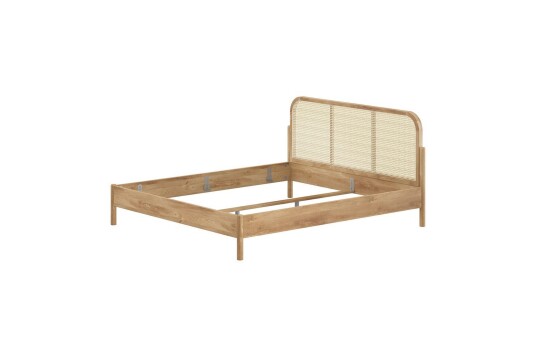 Sengehode Oliven Rattan 180x200 cm   180x200 cm