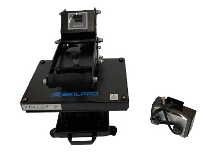 Microtec Multi funktions varmepresser med 23x33cm plade + kasket Microtec Multi funktions varmepresser med 23x33cm plade + kasket