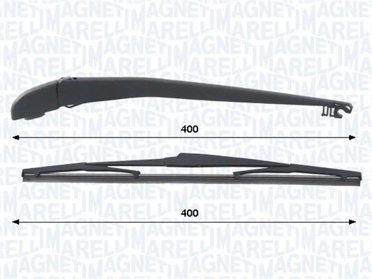 Viskerarmsett vindusspyling MAGNETI MARELLI 000723180431 Viskerarmsett vindusspyling MAGNETI MARELLI 000723180431