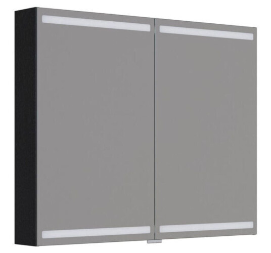 Dansani Inzo Level Speilskap Eik Noir / 100cm Dansani Inzo Level Speilskap Eik Noir / 100cm