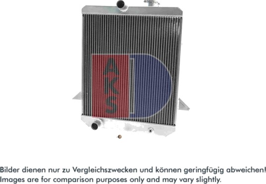 AKS DASIS 020078AL Radiator motorkjøling