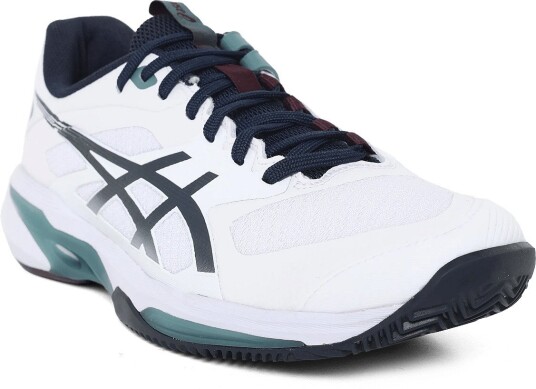 Asics Solution Speed Ff 4 Clay   WHITE/MIDNIGHT   42