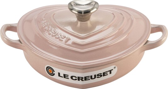 Le Creuset Hjertegryte 20 cm Shell Pink Le Creuset Hjertegryte 20 cm Shell Pink