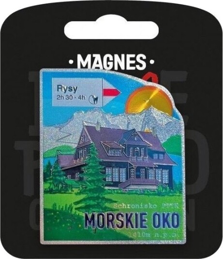Pan Dragon Magnet I Love Poland Morskie Oko Kjøleskapsmagnet