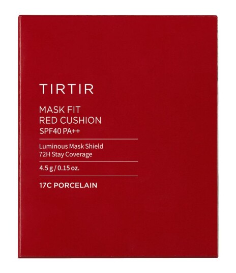 TIRTIR Mask Fit Red Mini Cushion Foundation 17C Porcelain 4,5g