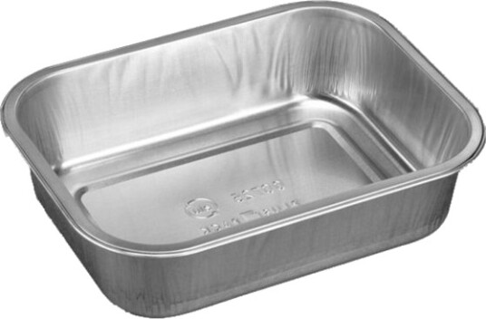 Alubakke Ready2cook 750 Ml 178X136x45 Mm Sølv,4 Ps X 110 Stk/Krt Alubakke Ready2cook 750 Ml 178X136x45 Mm Sølv,4 Ps X 110 Stk/Krt