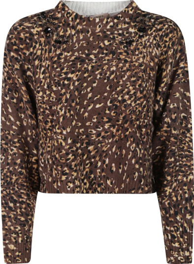 Twinset Dame Strikkevarer Flerfarget L,