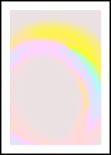Pastel Aurora Plakat Plakat / 30x40cm