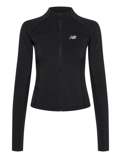 New Balance Nb Harmony Fitted Full Zip Black XS New Balance Nb Harmony Fitted Full Zip Black XS