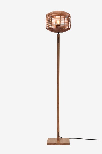 Good&Mojo   Gulvlampe rett Tanami   Natur