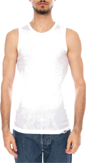 Dickies Herre Topper Hvit S,