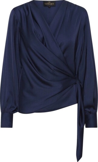 Karmamia Dame Bluser & Skjorter Blå 2XL, Karmamia Dame Bluser & Skjorter Blå 2XL,