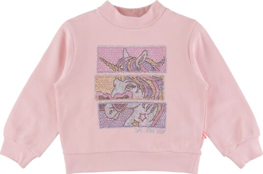 Billieblush Collegegenser Rosa m. Rhinestone Billieblush 5 år (110) Collegegenser