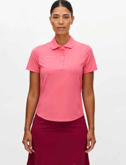 Röhnisch Nicky Poloshirt Pink S Röhnisch Nicky Poloshirt Pink S