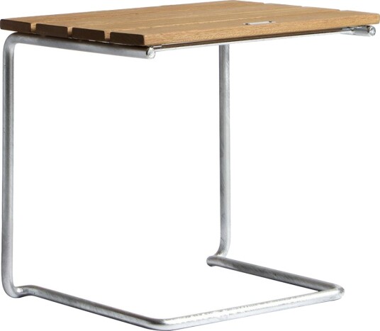Grythyttan Stålmöbler A3 krakk Teak / Svart