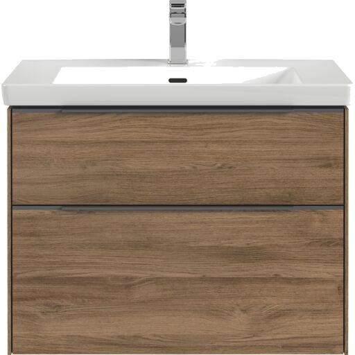 Villeroy & Boch Subway 3.0 Servantskap m/2 skuffer 772x576x478 mm Kansas Eik Villeroy & Boch Subway 3.0 Servantskap m/2 skuffer 772x576x478 mm Kansas Eik