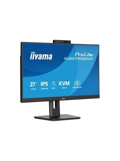 iiyama ProLite XUB2790QSUH 27" QHD IPS Skjerm med USB-C og Høyttalere