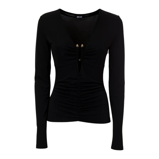 Just Cavalli Dame Topper Svart M, Just Cavalli Dame Topper Svart M,