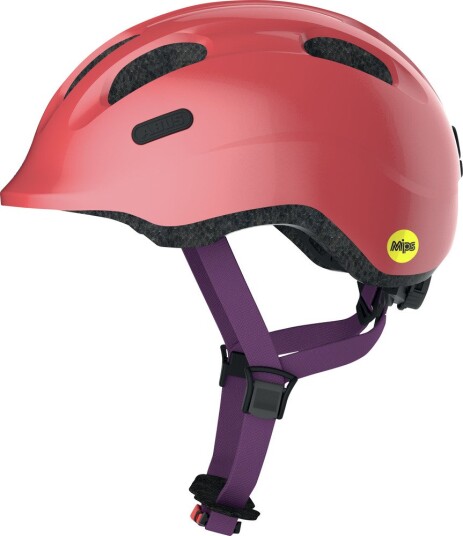 Abus Smiley 2.1 MIPS Sykkelhjelm til Barn Sparkling Peach Abus Smiley 2.1 MIPS Sykkelhjelm til Barn Sparkling Peach