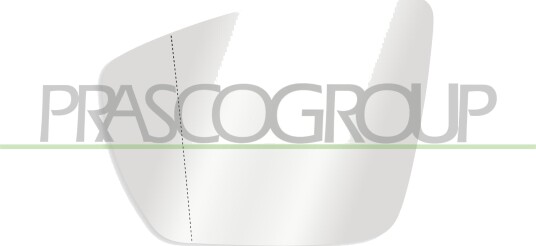 Speilglass, ytterspeil PRASCO VG7707514