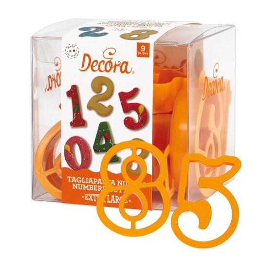 Decora Utstikkersett Tall Sett/9 