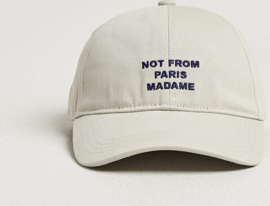 Drôle de Monsieur Slogan Baseball Cap Grey